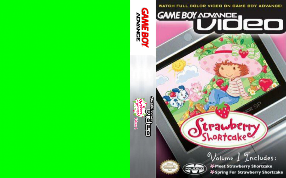 Game Boy Advance Video - Strawberry Shortcake - Volume 1 — box-texture (CUS)