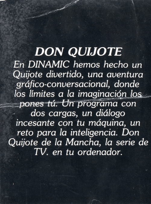 Don Quijote — box-2D-back (SP)