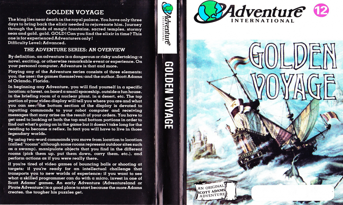 The Golden Voyage — box-texture (WOR)