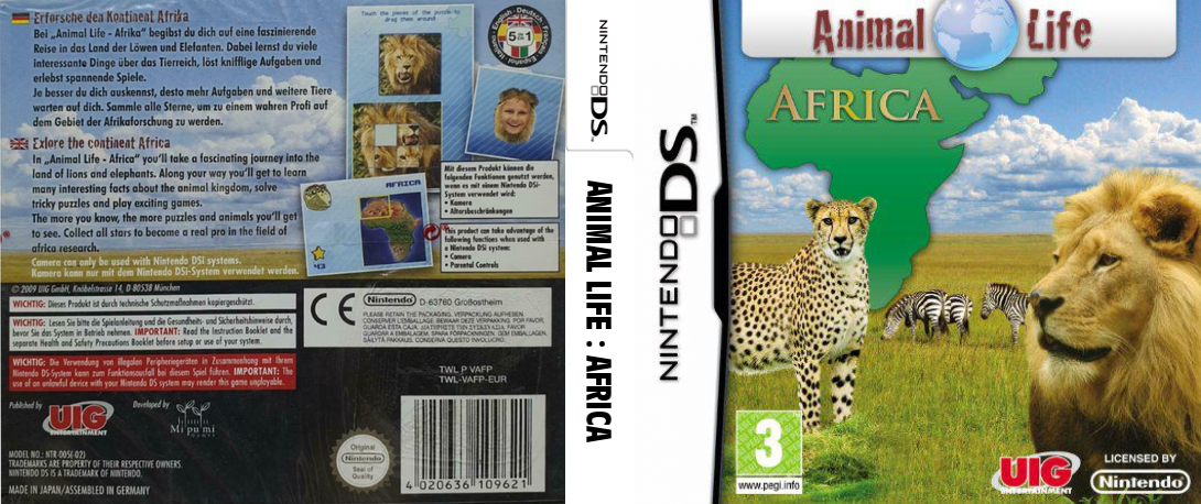 Animal Life - Africa — box-texture (EU)