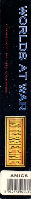 Worlds at War - Conflict in the Cosmos — box-2D-side (US)