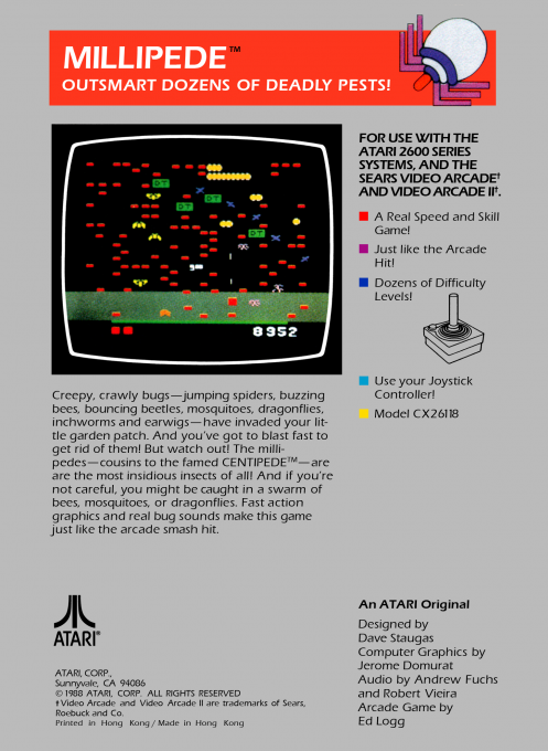 Millipede — box-2D-back (US)