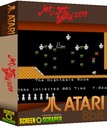 Jet Set Willy 2019 — box-3D (SS)