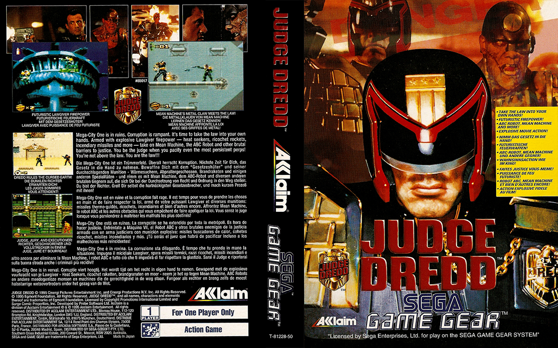 Judge Dredd — box-texture (EU)