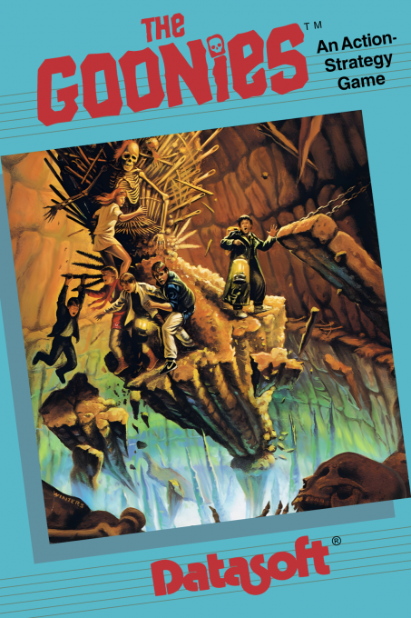 Goonies, The box art