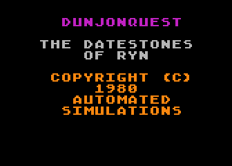 Dunjonquest - The Datestones Of Ryn — sstitle (WOR)