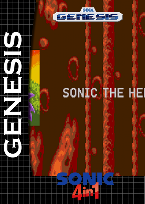 Sonic 4 In 1 box art