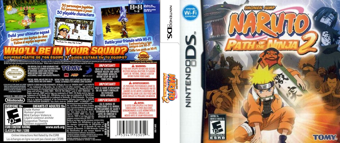 Naruto RPG 3 - Reijuu vs Konoha Shoutai — box-texture (US)