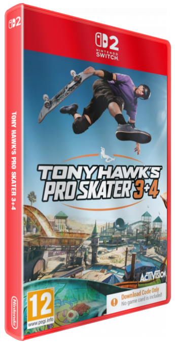Tony Hawk's Pro Skater 3+4 — box-3D (EU)
