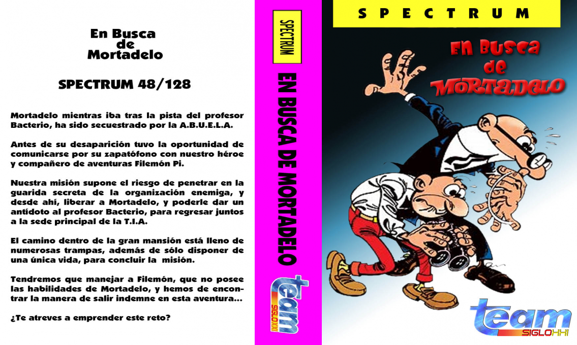 En Busca de Mortadelo — box-texture (SP)