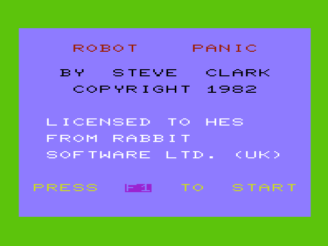 Robot Panic — sstitle (WOR)