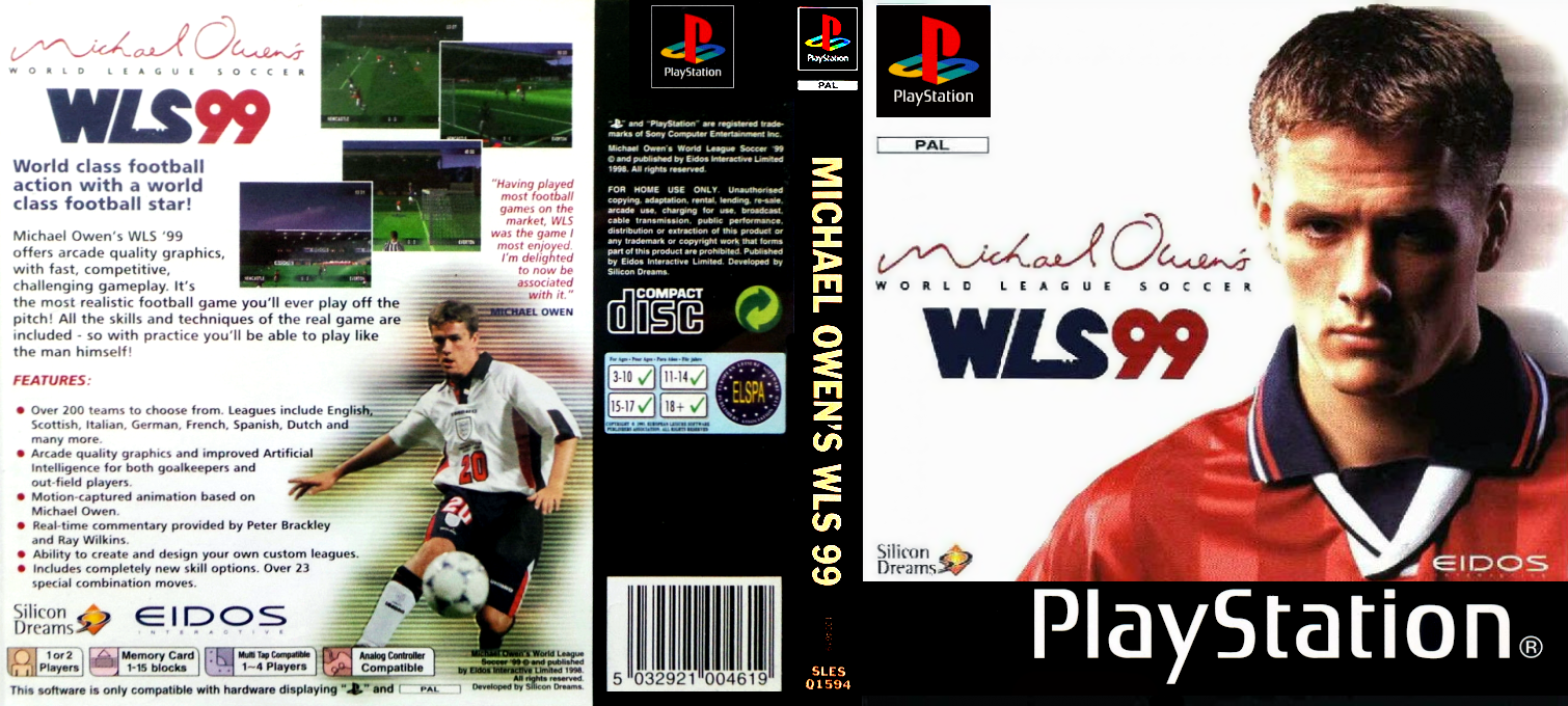 Michael Owen's World League Soccer '99 — box-texture (EU)