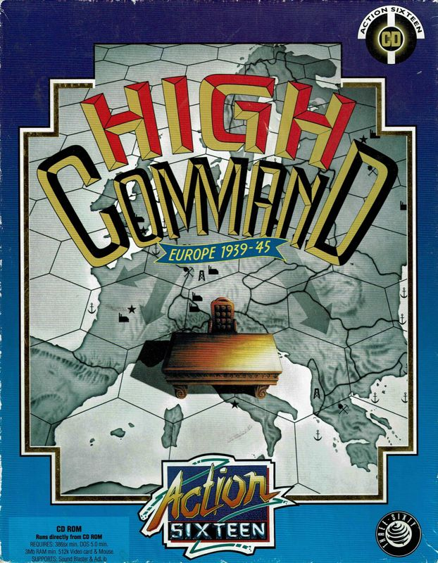 High Command - Europe 1939-45 — box-2D (EU)