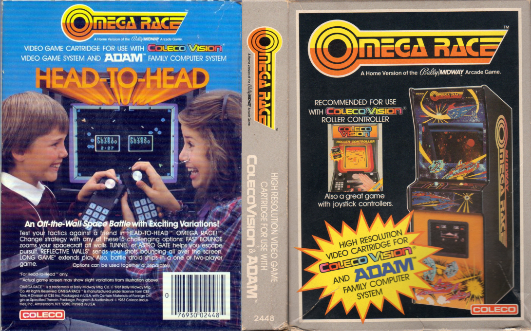 Omega Race — box-texture (US)