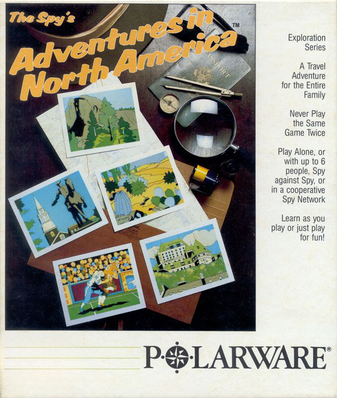 Spy's Adventures In North America, The box art