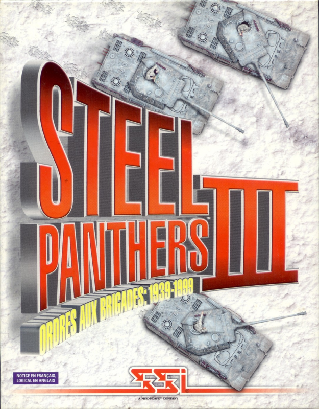 Steel Panthers 3 - Brigade Command — box-2D (FR)