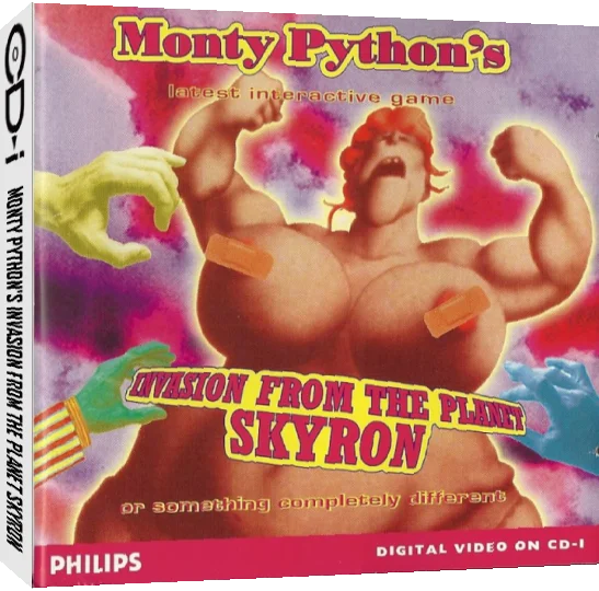 Monty Python's Invasion from the Planet Skyron — box-3D (WOR)