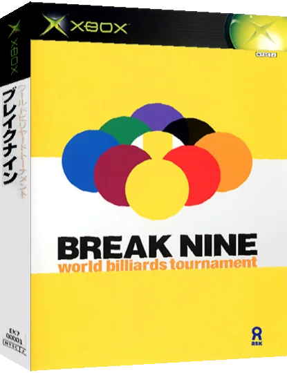 Break Nine - World Billiards Tournament — box-3D (JP)