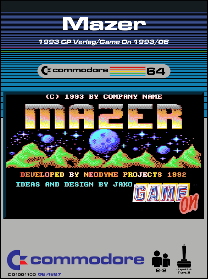 Mazer box art
