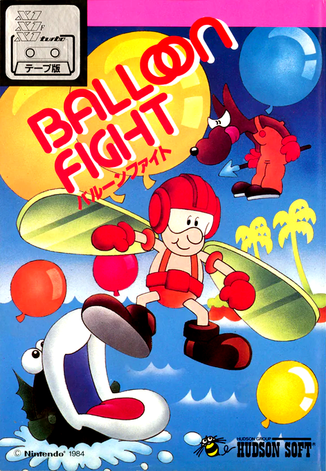 Balloon Fight box art