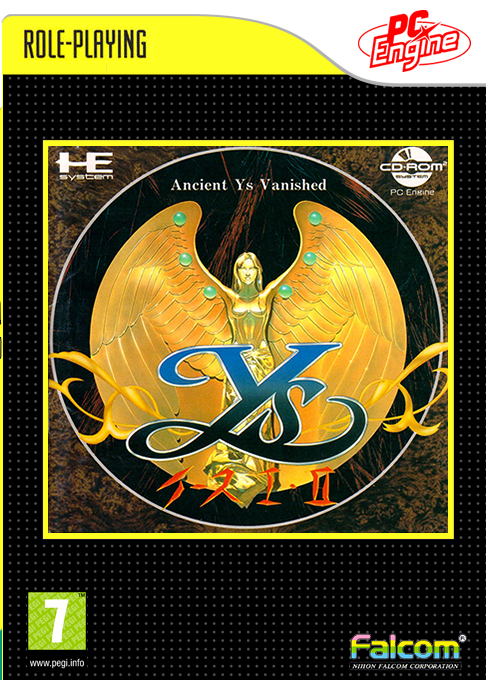 Ys - Book 1 And 2 — box-2D (EU)