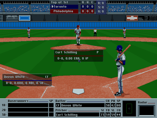 Front Page Sports - Baseball '94 — ss (US)