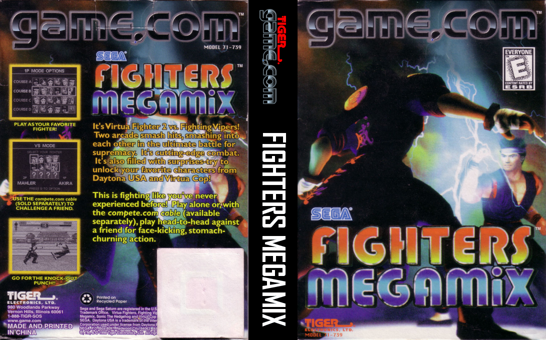Fighters Megamix — box-texture (US)