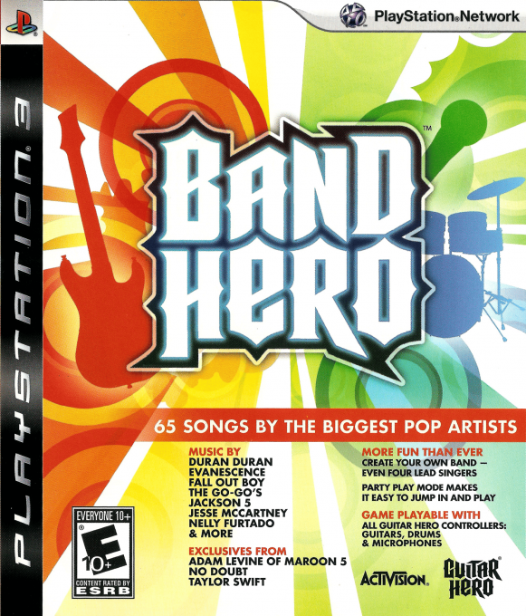 Band Hero box art