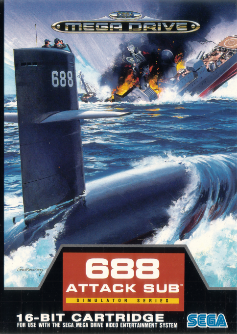 688 Attack Sub — box-2D (EU)