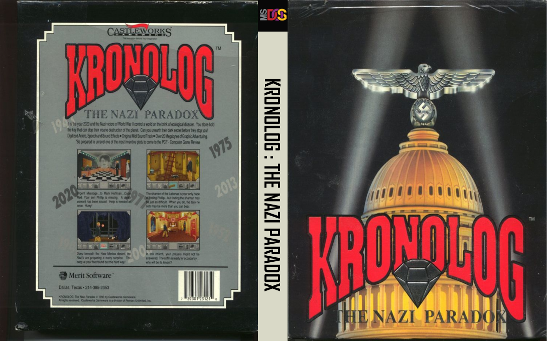 Kronolog - The Nazi Paradox — box-texture (US)