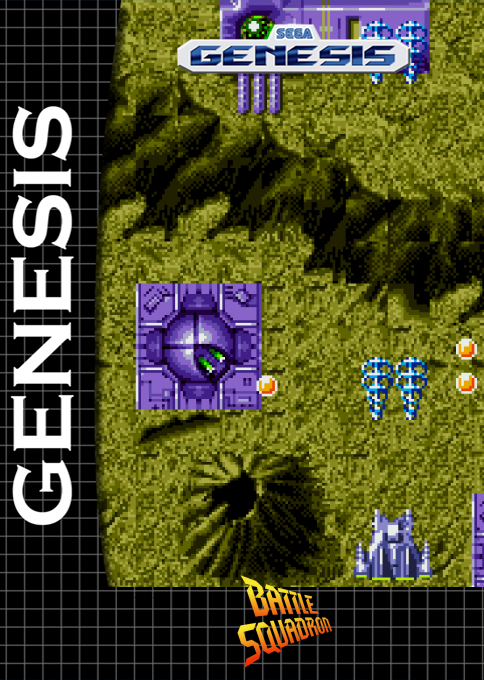 Battle Squadron — box-2D (SS)