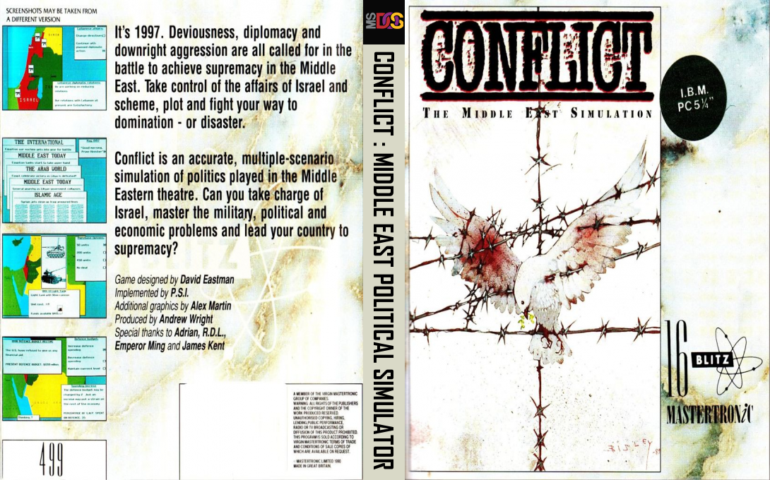 Conflict - Middle East Political Simulator — box-texture (EU)