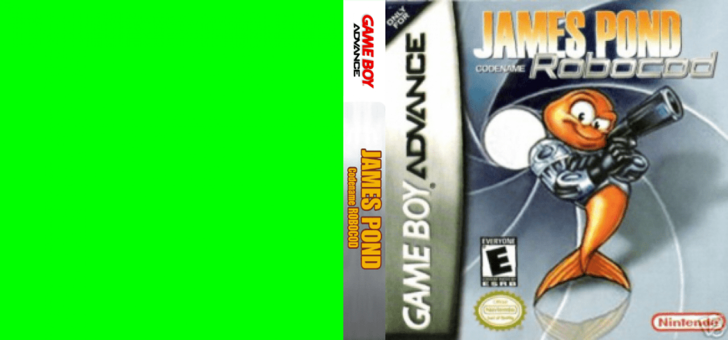 James Pond - Codename Robocod — box-texture (US)