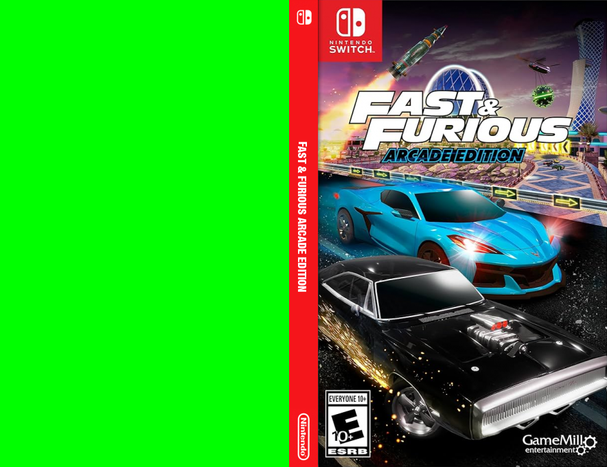 Fast & Furious Arcade Edition — box-texture (US)