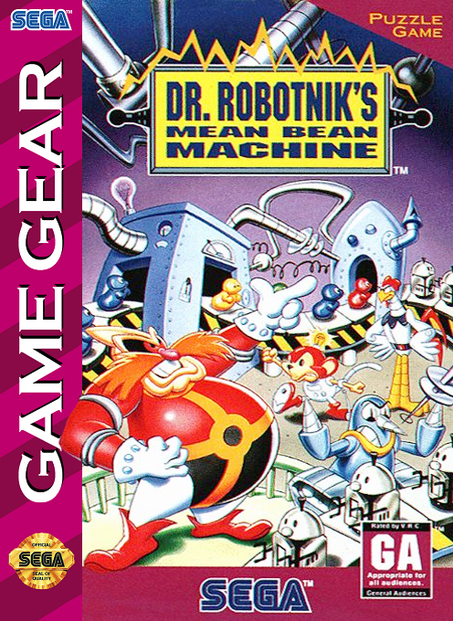 Dr. Robotnik's Mean Bean Machine box art