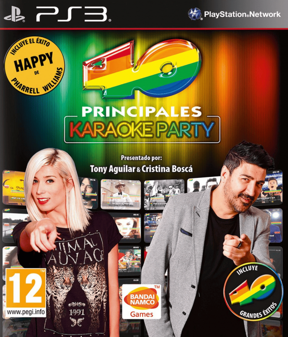 40 Principales, Los - Karaoke Party box art