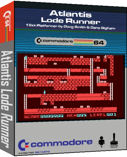Atlantis Lode Runner — box-3D (CUS)