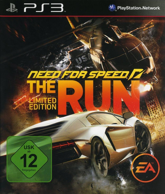 Need for Speed - The Run — box-2D (DE)