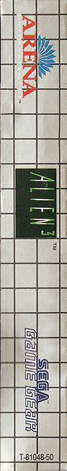 Alien 3 — box-2D-side (EU)