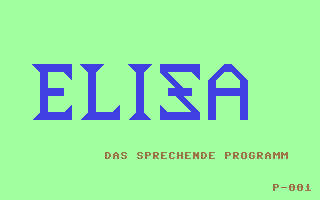 Eliza : Das sprechende Programm — sstitle (WOR)