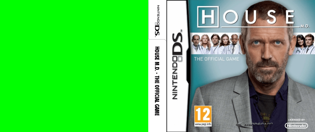 House M.D. - The Official Game — box-texture (EU)