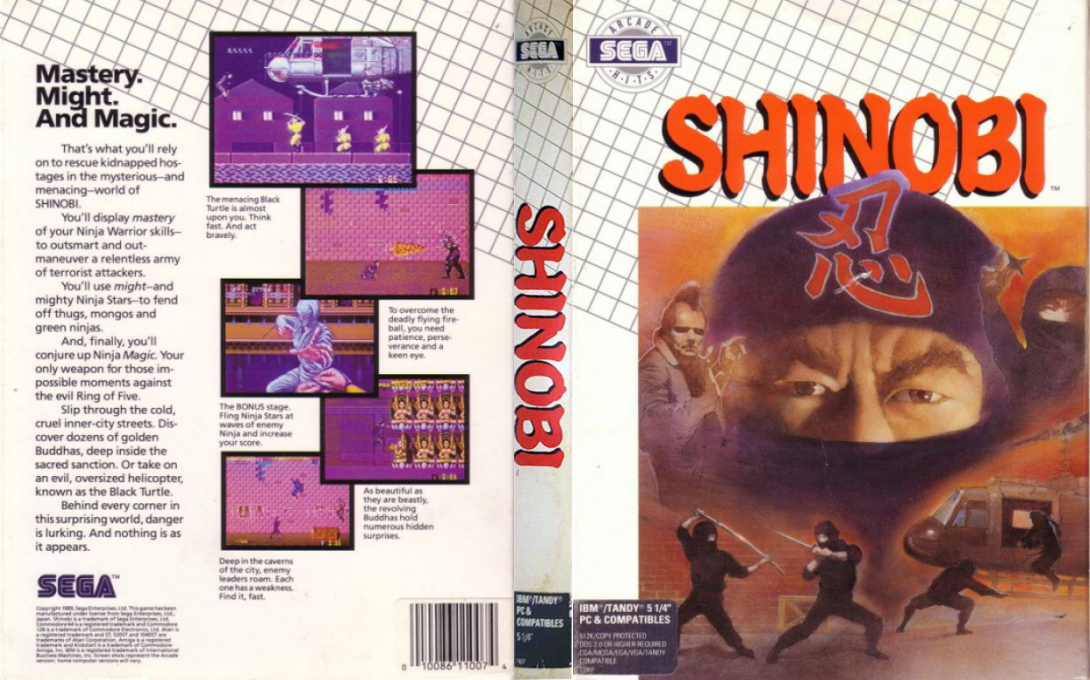 Shinobi — box-texture (US)