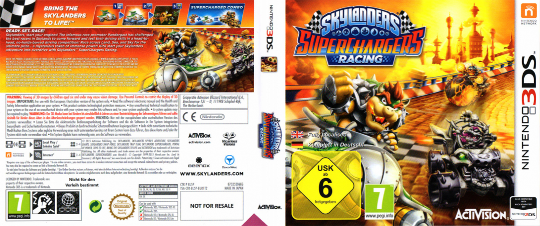 Skylanders Superchargers Racing — box-texture (EU)