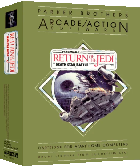 Star Wars - Return Of The Jedi - Death Star Battle — box-3D (WOR)