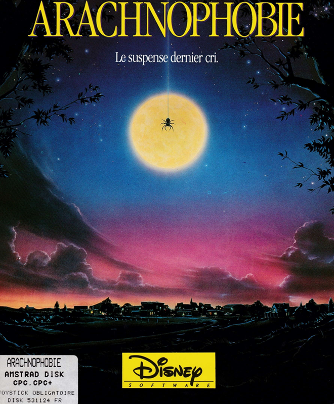 Arachnophobia box art
