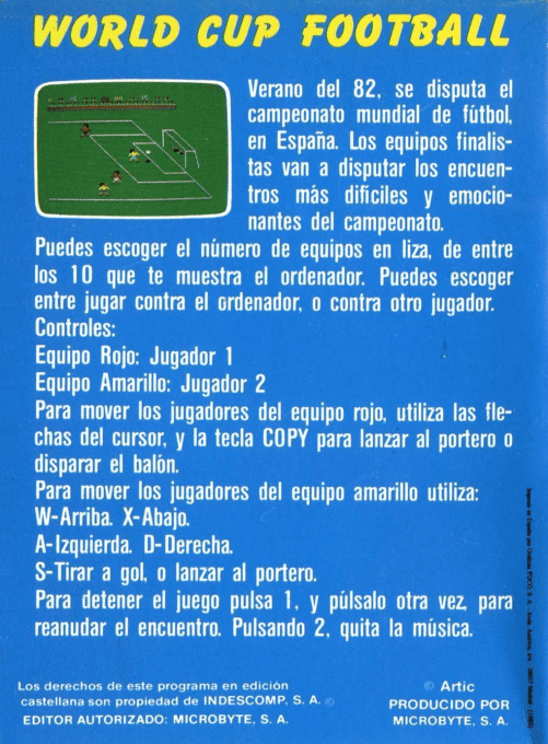 World Cup — box-2D-back (SP)