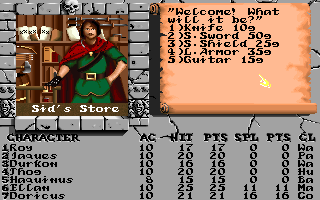 The Bard's Lore : The Warrior & The Dragon — ss (WOR)