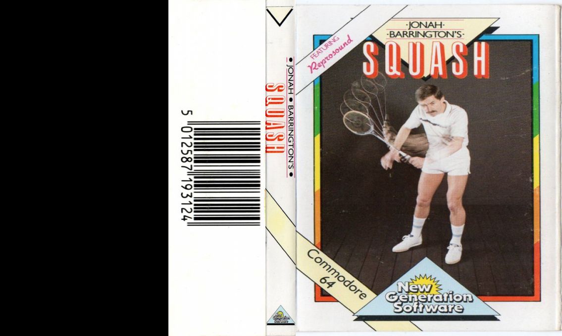Jonah Barrington's Squash — box-texture (EU)