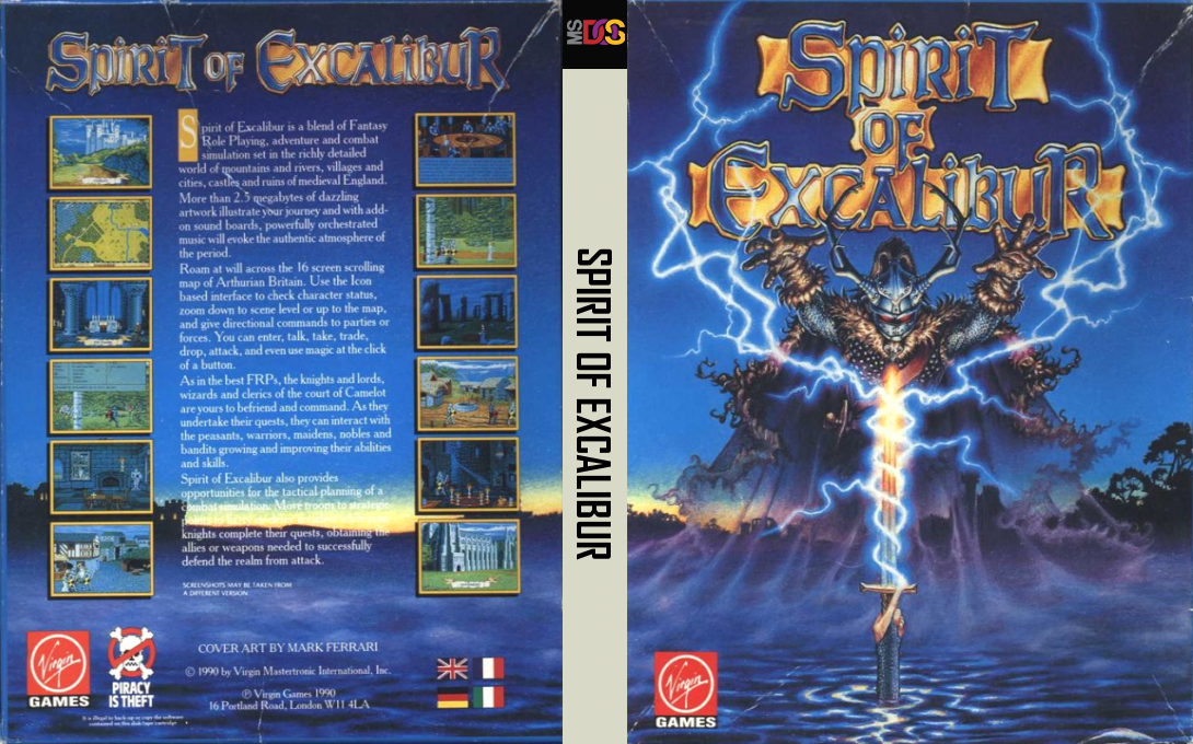 Spirit Of Excalibur — box-texture (EU)