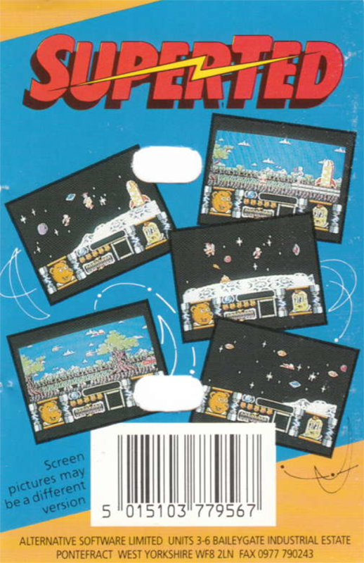Superted - The Search For Spot — box-2D-back (EU)